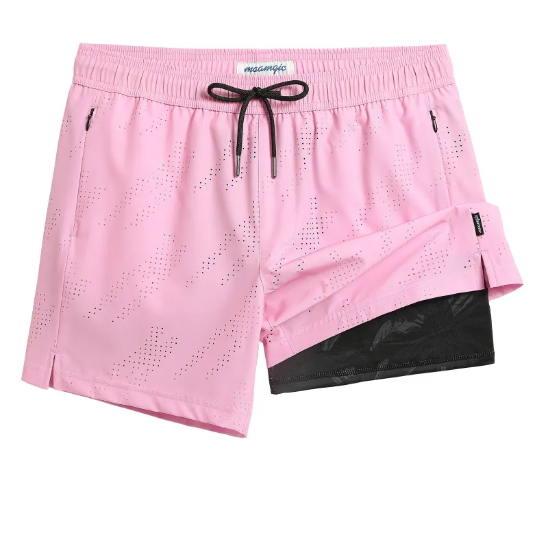 EasyBreath Mhispering Bichrome Swim Trunks sold by maamgic
