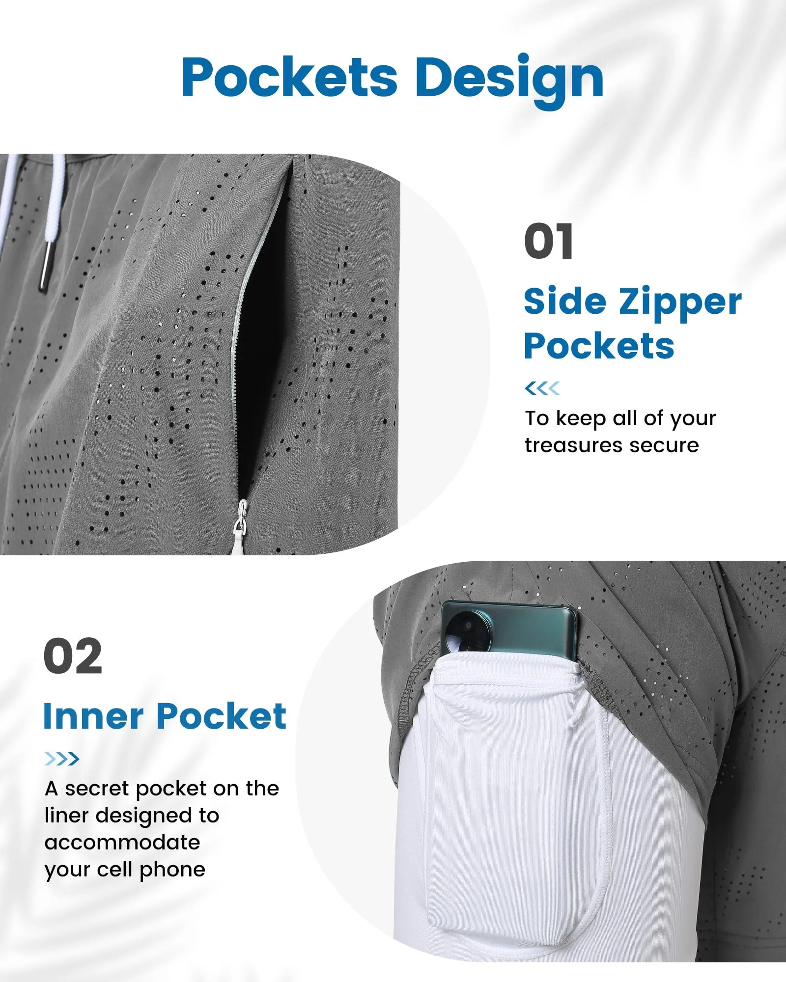 Easybreath II Two-Tone Minimal Swim Trunks sold by maamgic product image thumbnail 4