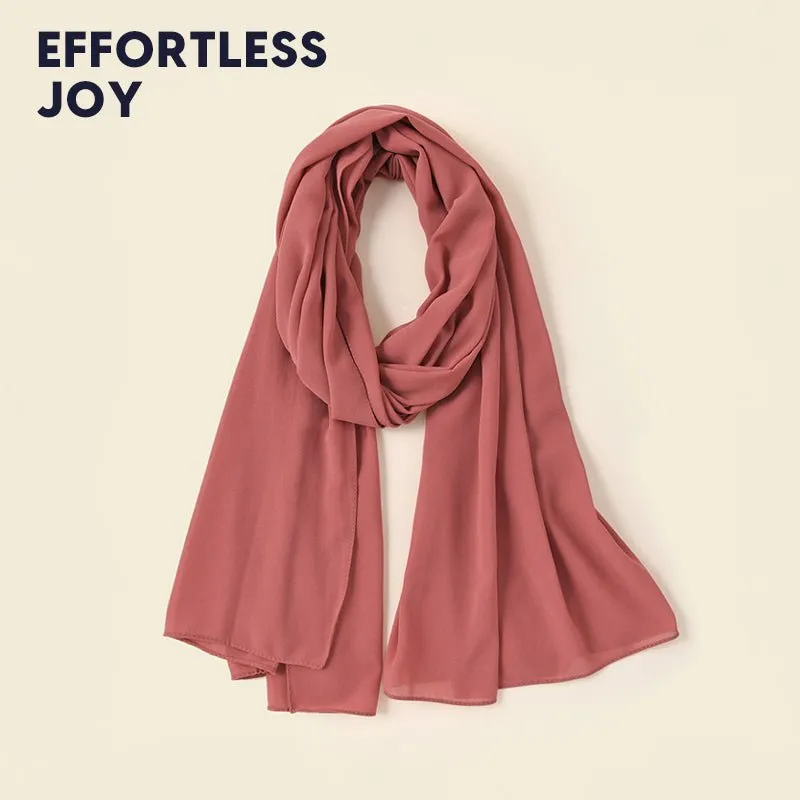 M Elegant Dusty Rose Scarf sold by maamgic