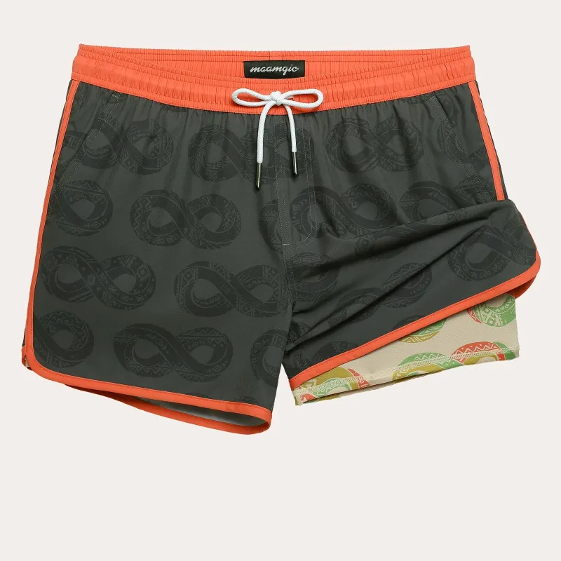 Circle Of Joy Breathable Swim Trunks sold by maamgic