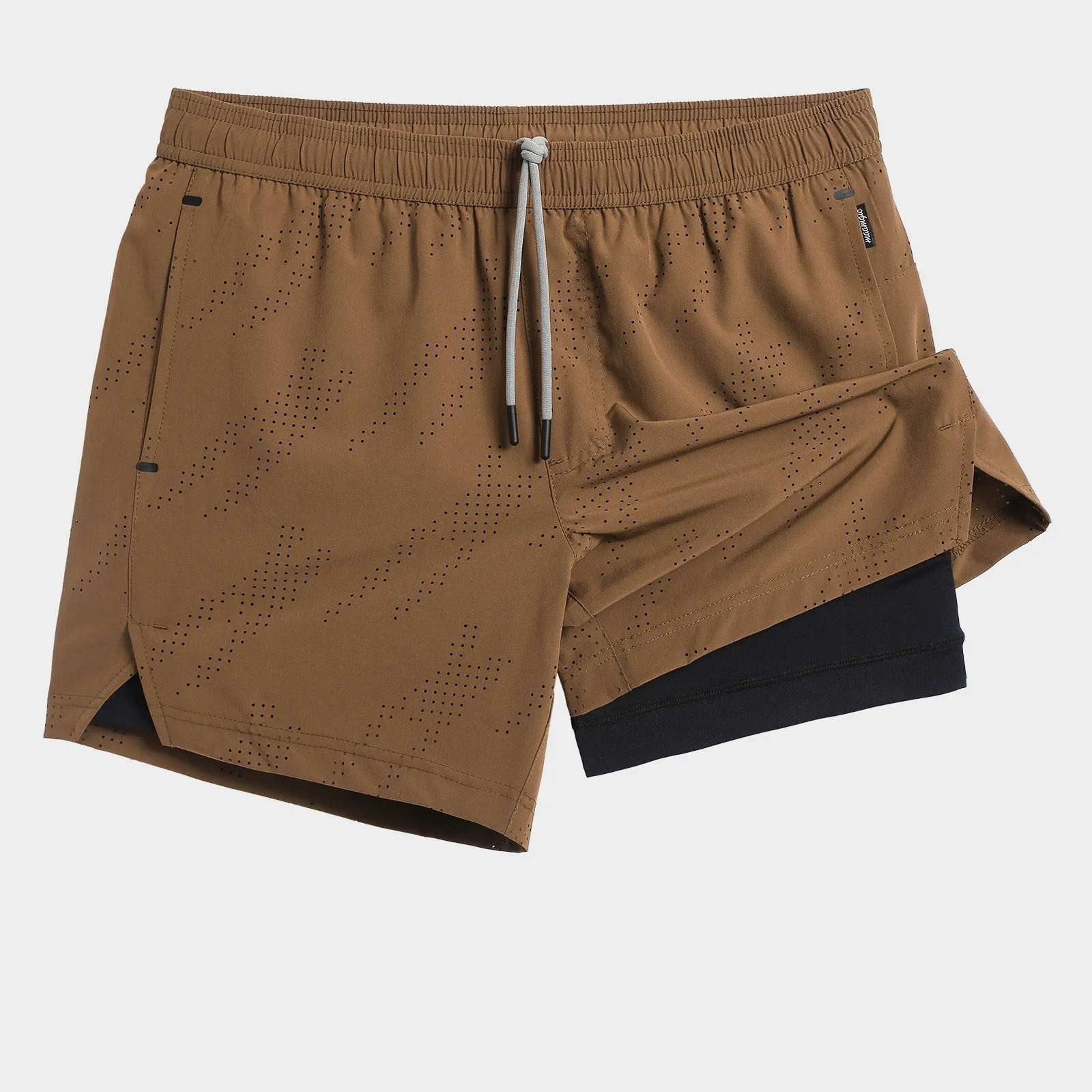 Bivie Metro Grid Breathable Gym Shorts sold by maamgic