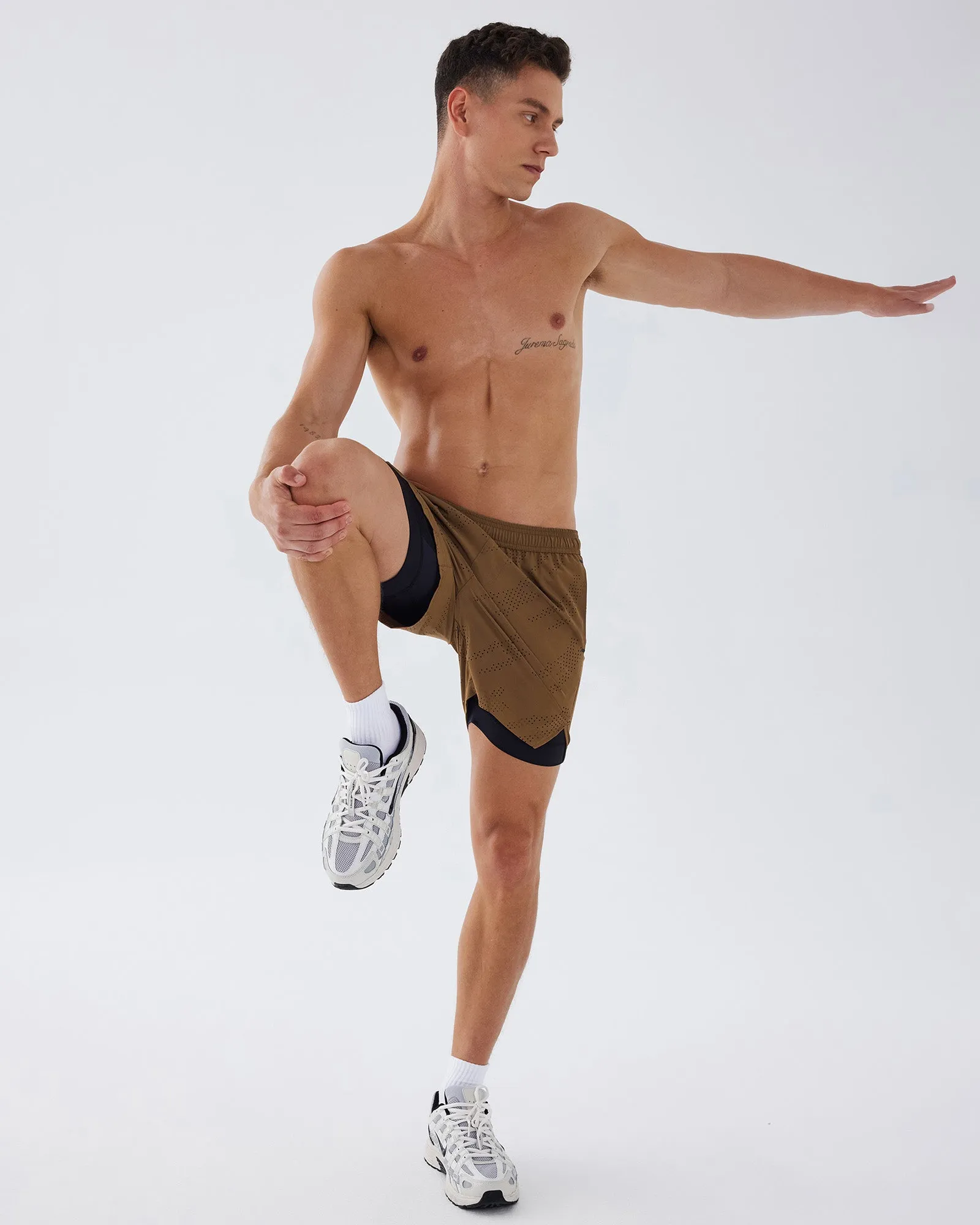 Bivie Metro Grid Breathable Gym Shorts sold by maamgic product image thumbnail 3