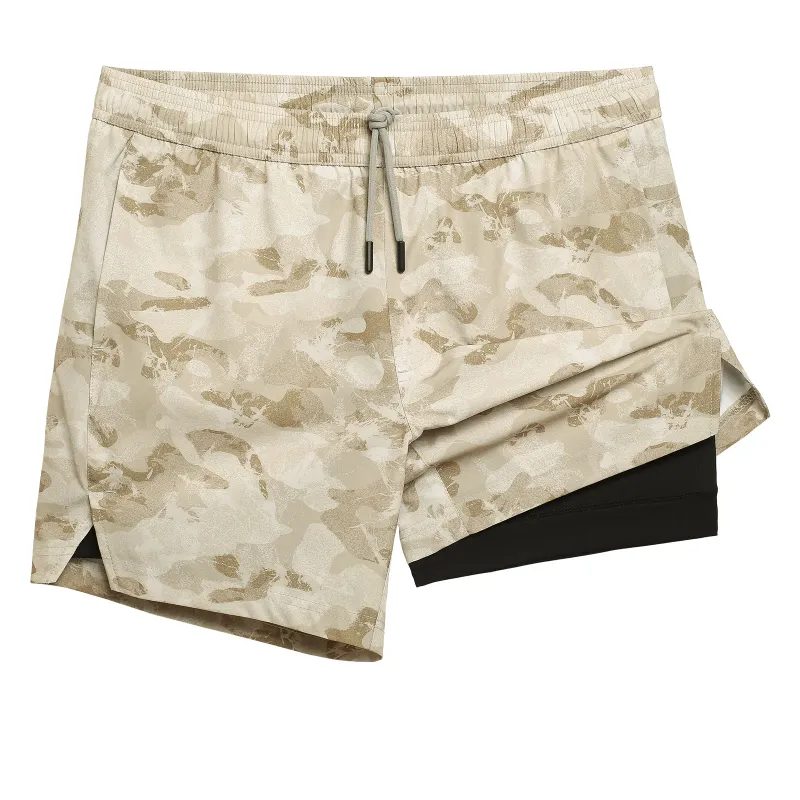 EcoVolt Breathable Desert Camo Gym Shorts sold by maamgic