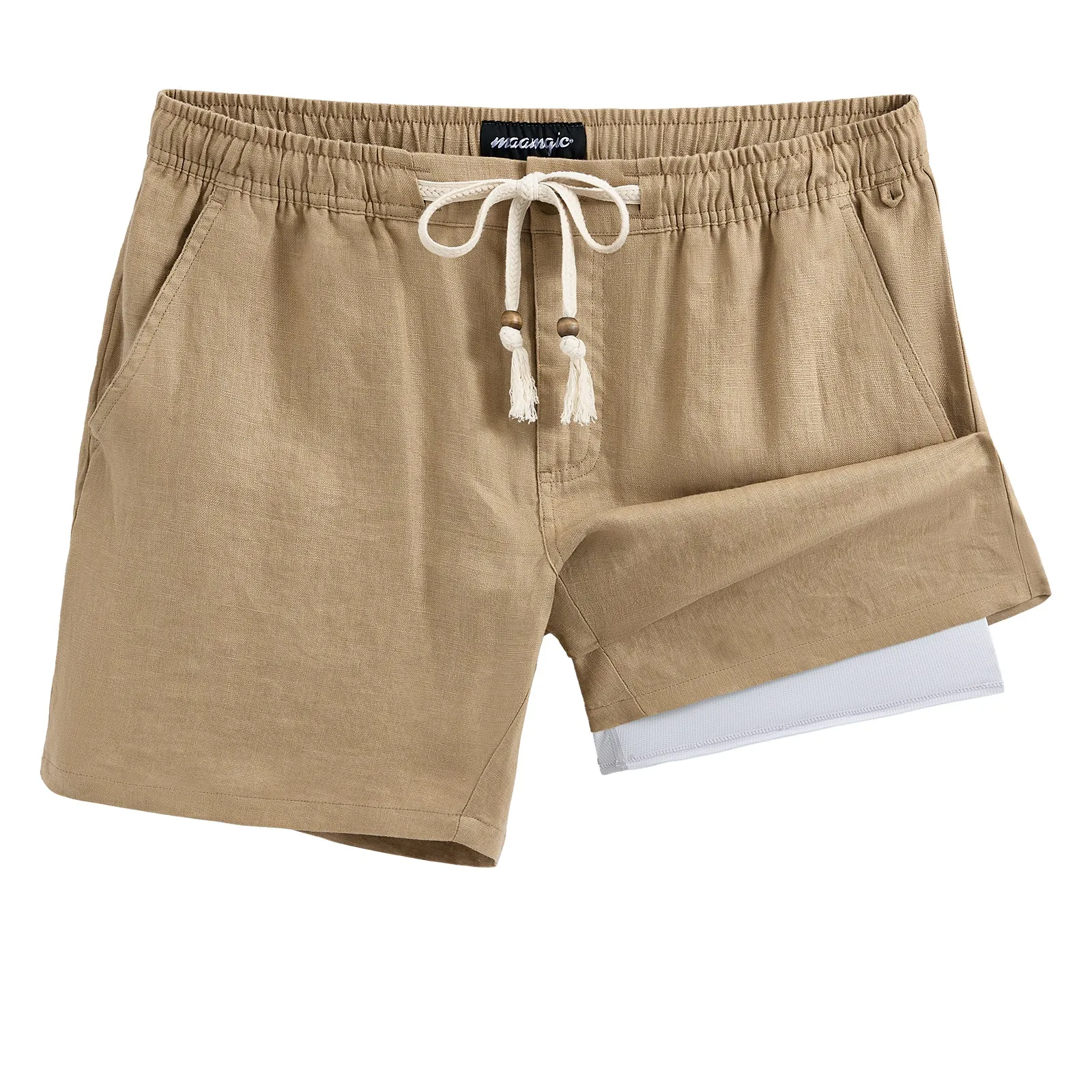 Linenova Breathable Linen Shorts sold by maamgic