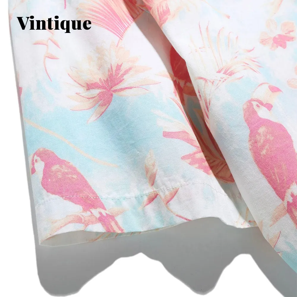 Vintique Short Sleeve Printed Ⅱ Hawaiian Shirts sold by maamgic product image thumbnail 3