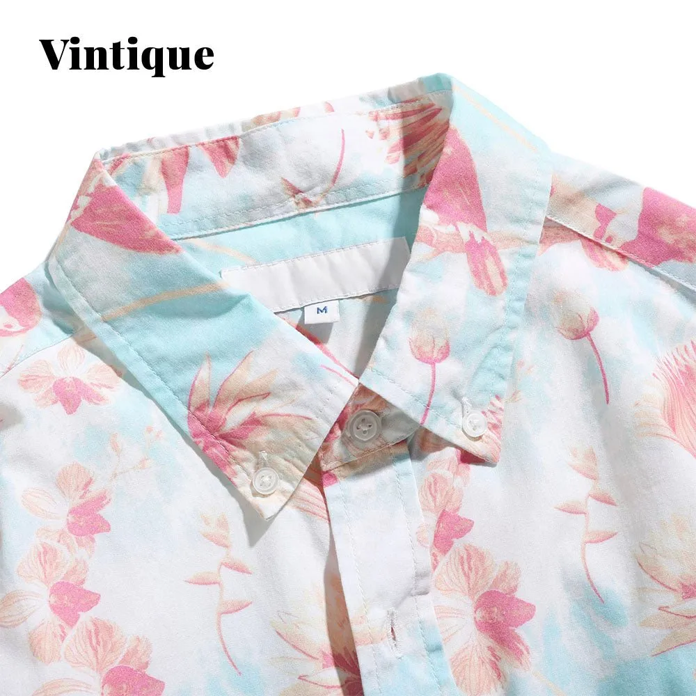 Vintique Short Sleeve Printed Ⅱ Hawaiian Shirts sold by maamgic product image thumbnail 4