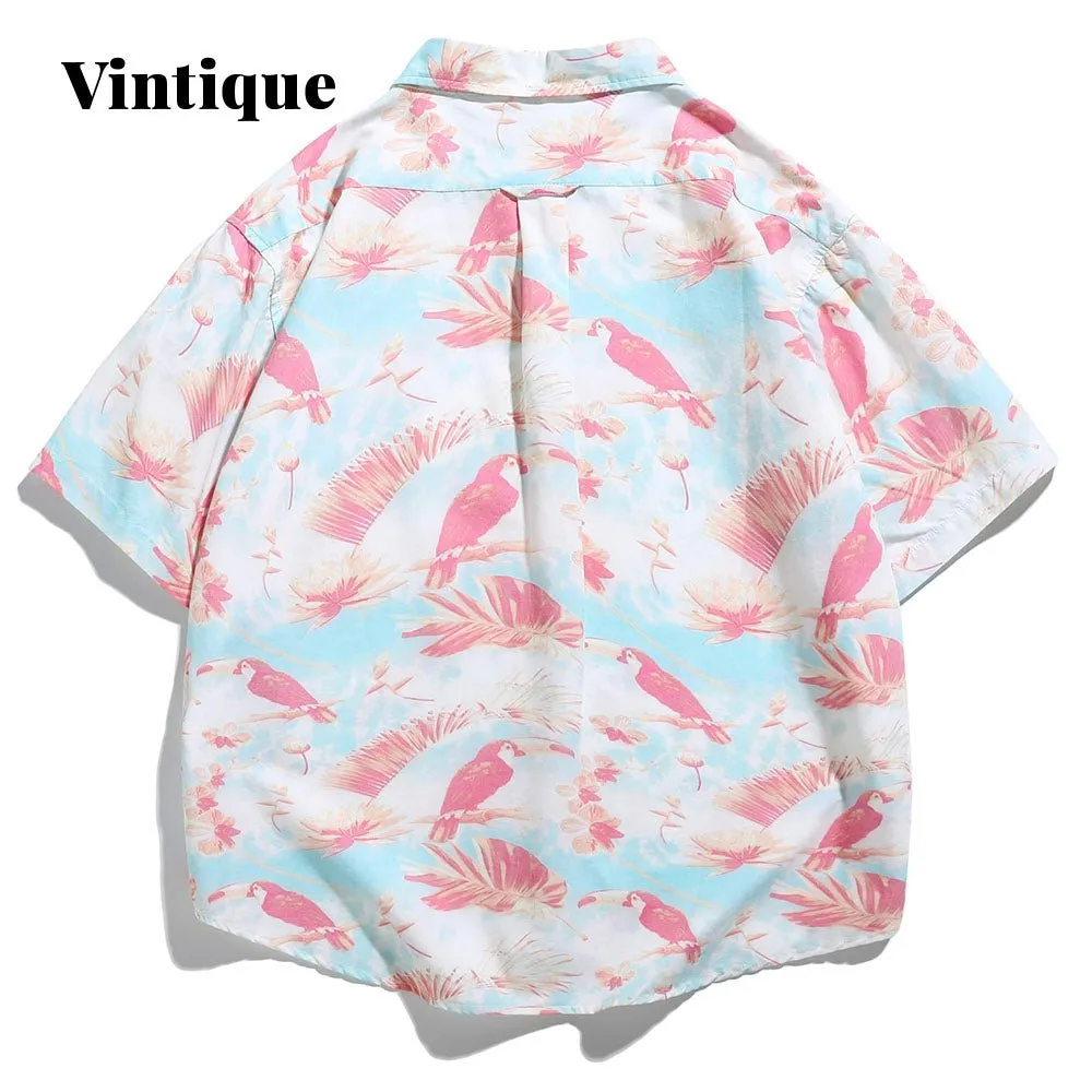 Vintique Short Sleeve Printed Ⅱ Hawaiian Shirts sold by maamgic product image thumbnail 2