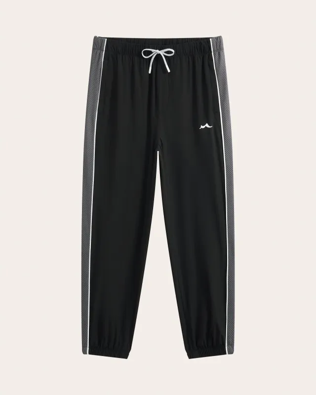 Retro 70s Striped Track Pants sold by maamgic