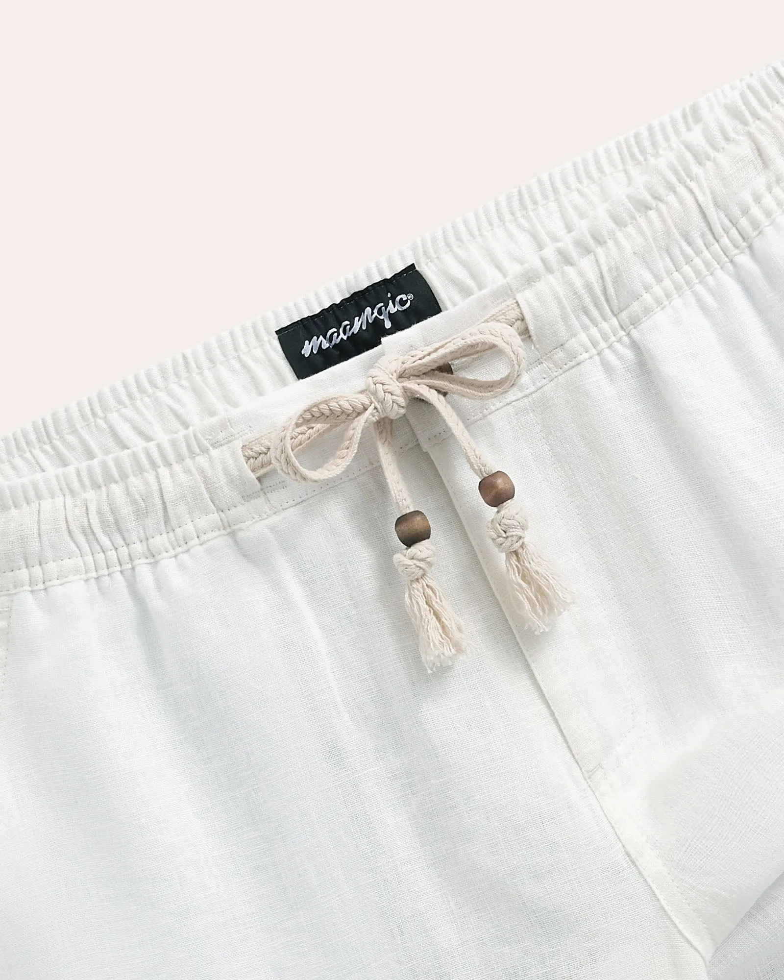 Linenova Breathable Linen Shorts sold by maamgic product image thumbnail 2