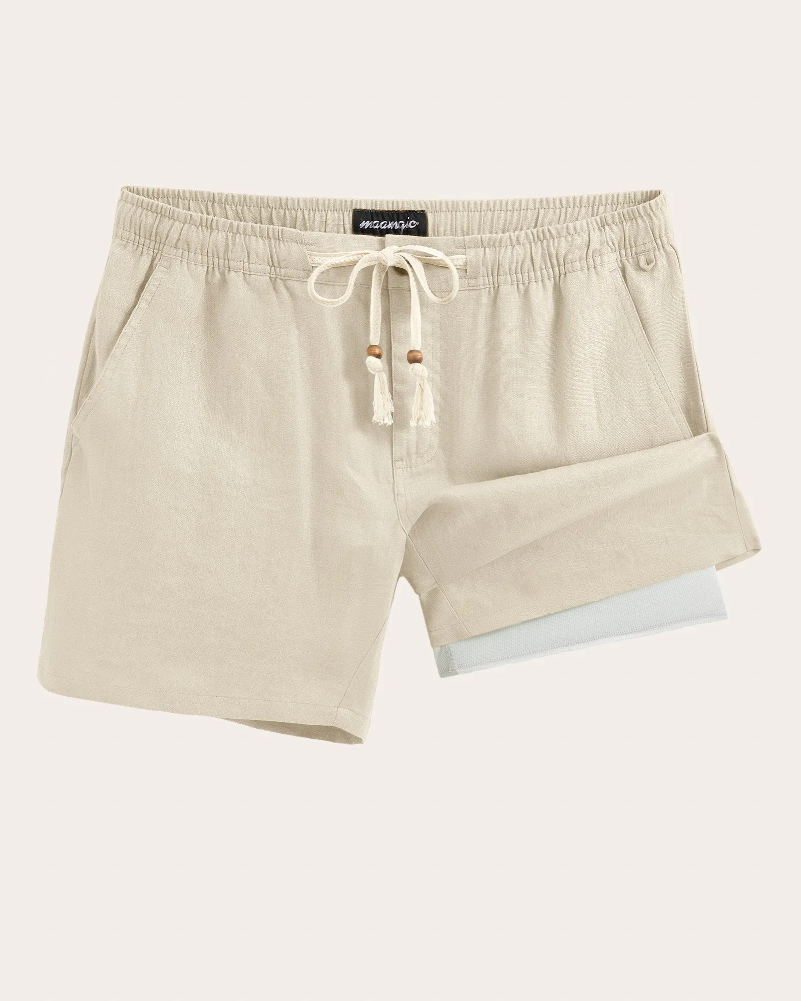 Linenova Breathable Linen Shorts sold by maamgic