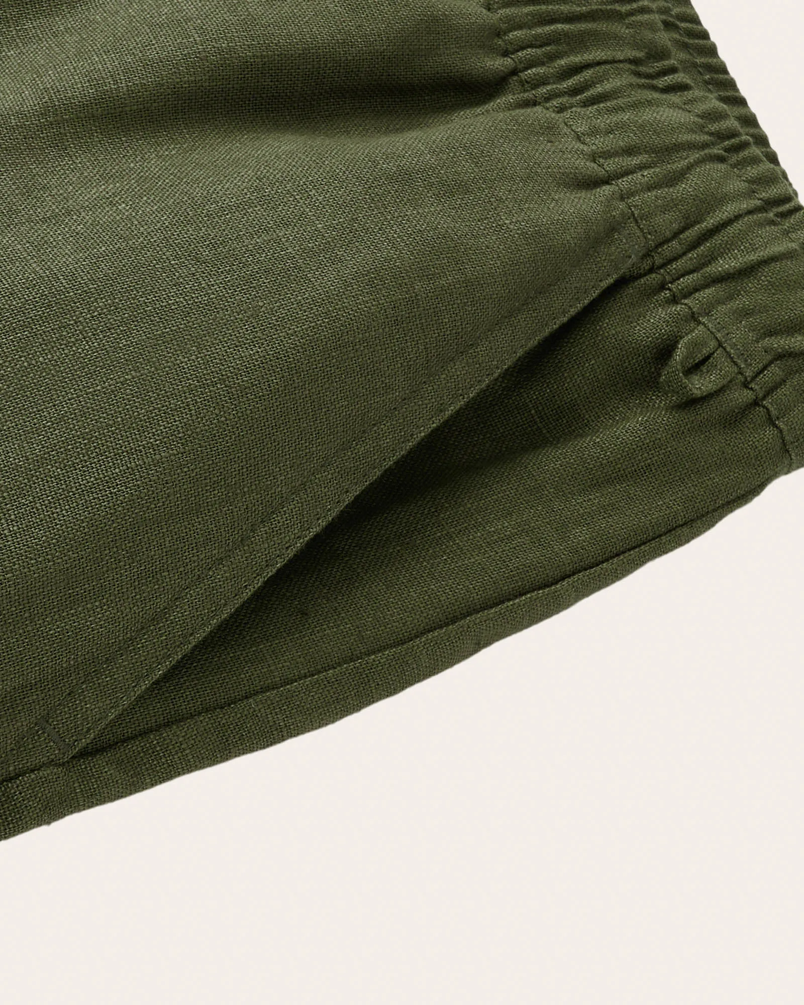 Linenova Strawing Linen Shorts sold by maamgic product image thumbnail 5