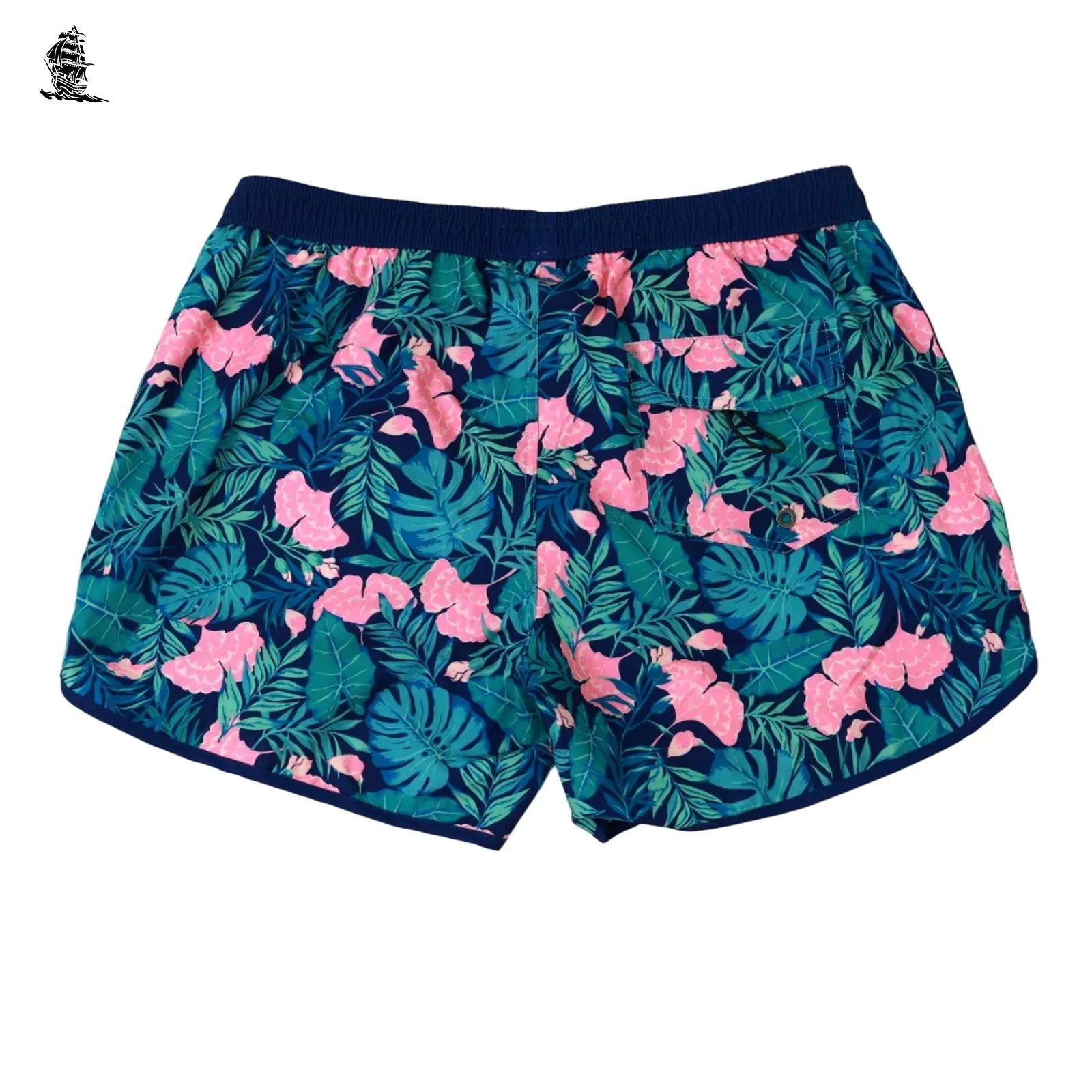 4.5 Inch Inseam Vintage Pin Swim Trunks sold by maamgic