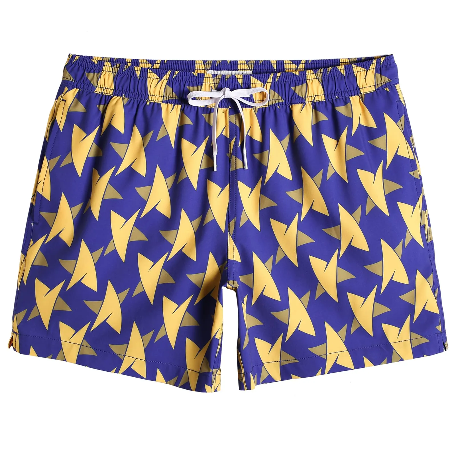 PatternPulse Star Swim Trunks sold by maamgic