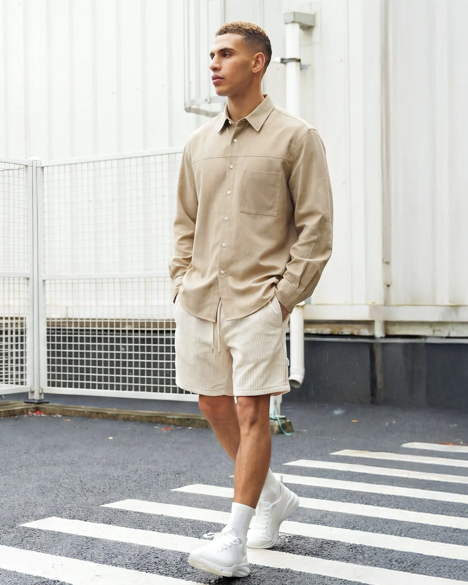DailyCrod Casual Corduroy Shorts sold by maamgic product image thumbnail 2