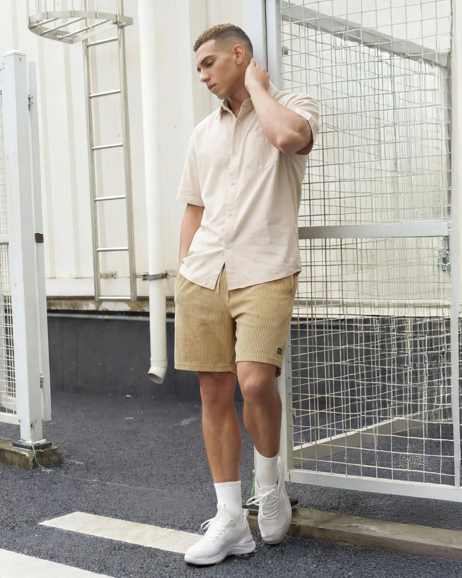 DailyCrod Casual Corduroy Shorts sold by maamgic product image thumbnail 2