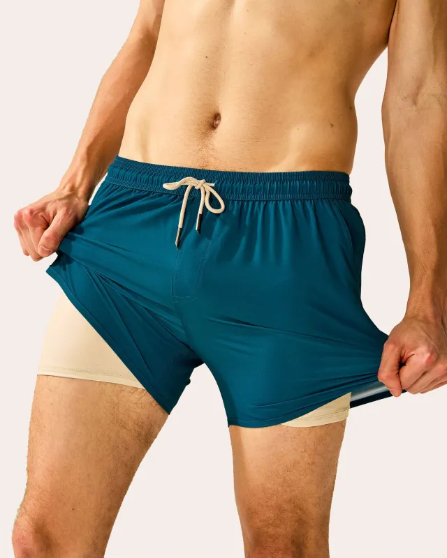 SunPop Short Liner Swim Trunks made by maamgic