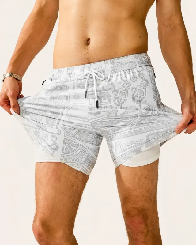 HeritageTideII Totem Swim Trunks made by maamgic
