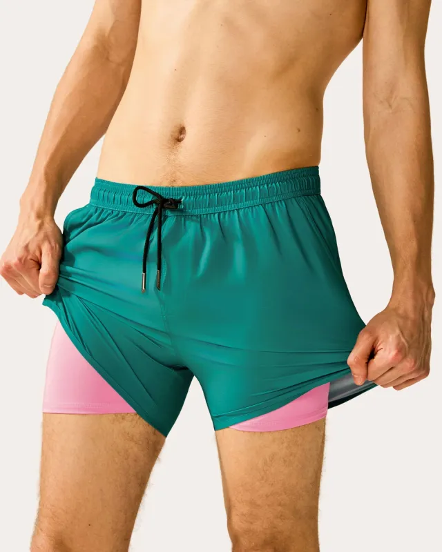 SunPop Short Liner Swim Trunks made by maamgic
