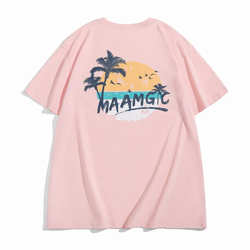 AlohaVibe Breathable Coastline T-Shirt sold by maamgic
