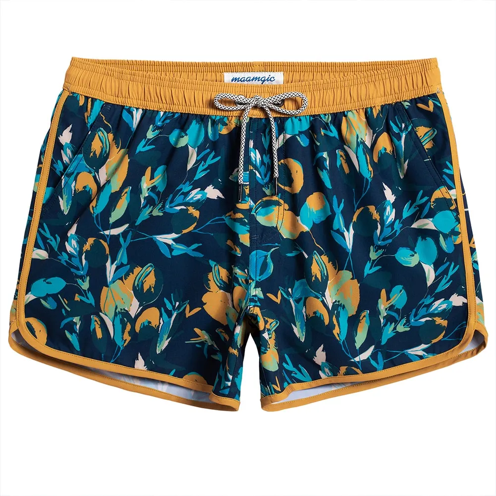 LeafyLuxe Grasses Swim Trunks sold by maamgic
