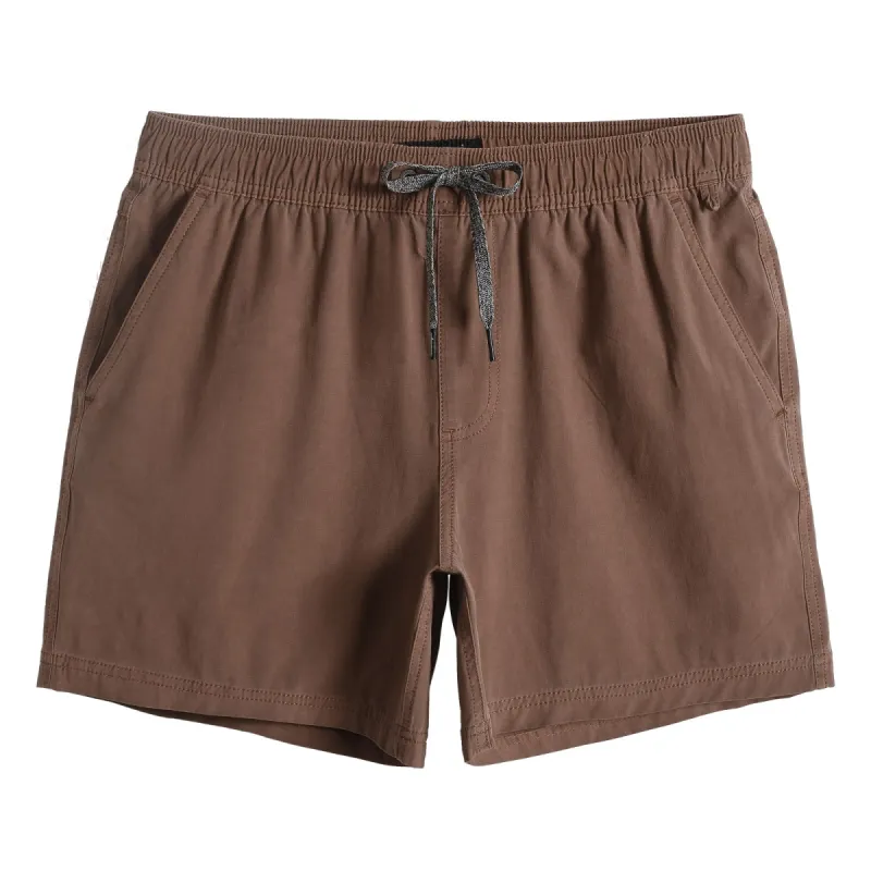 5.5 Inch Brown Weekend Volley Shorts sold by maamgic