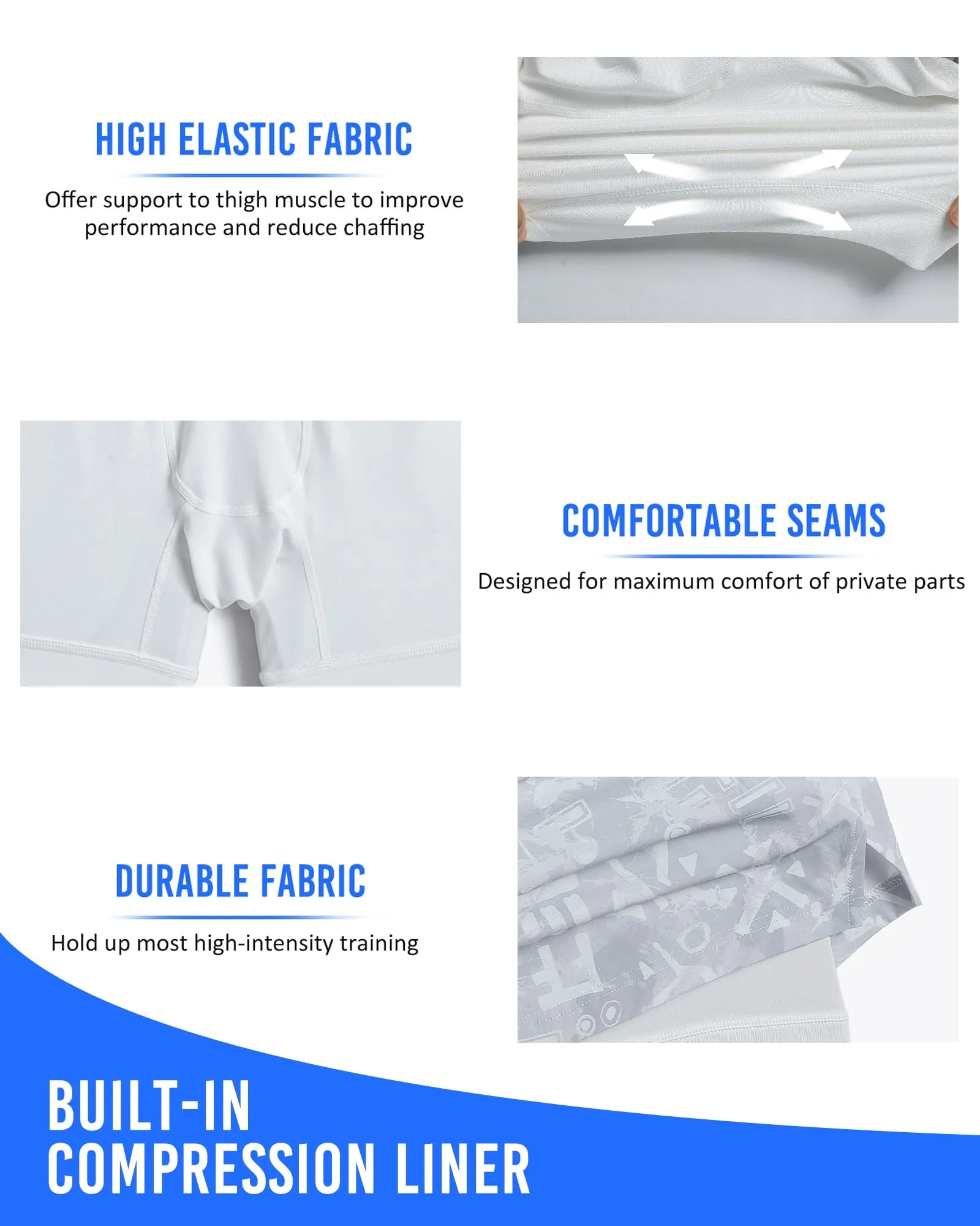 DripDoodle Short Lined Gym Shorts sold by maamgic product image thumbnail 2