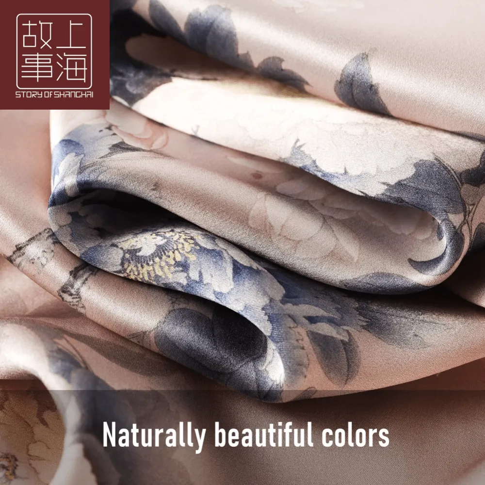 STORY OF SHANGHAI Silk Scarf sold by maamgic product image thumbnail 5