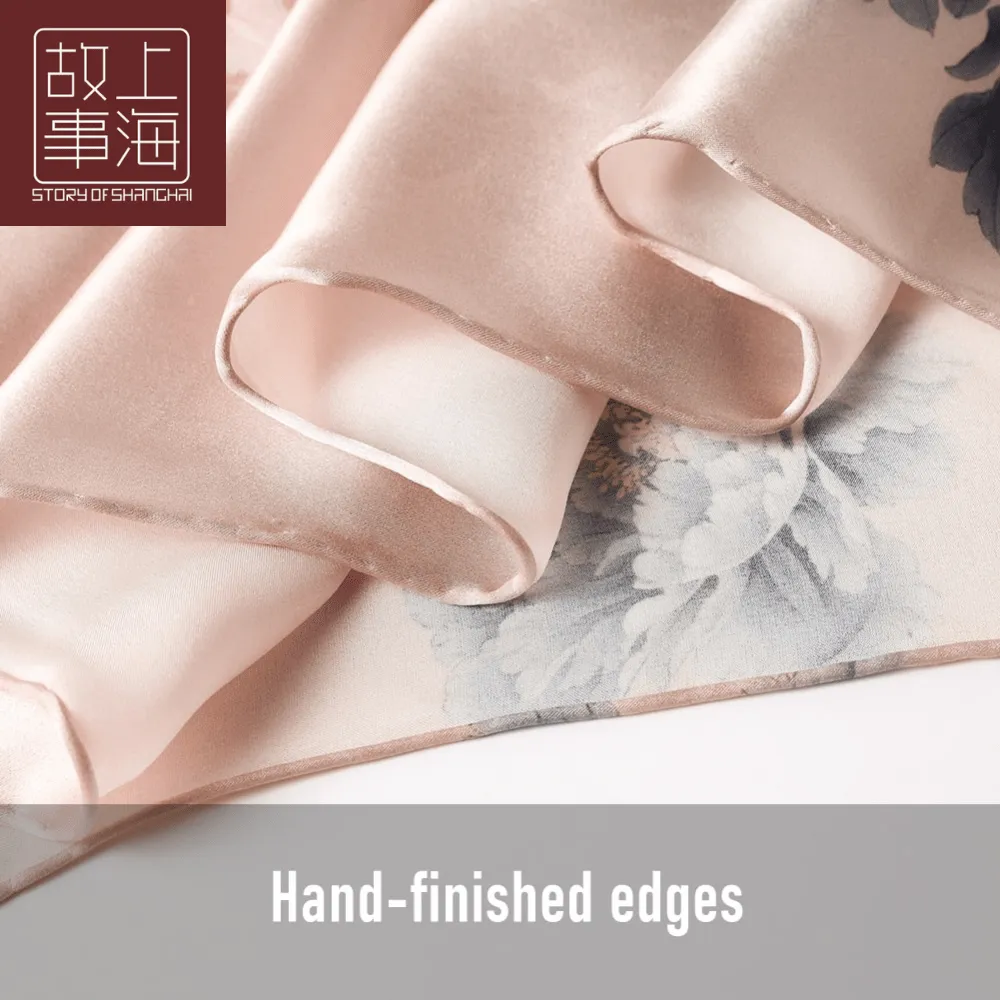 STORY OF SHANGHAI Silk Scarf sold by maamgic product image thumbnail 4