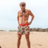SeaBorn Swallow Homing Swim Trunks sold by maamgic