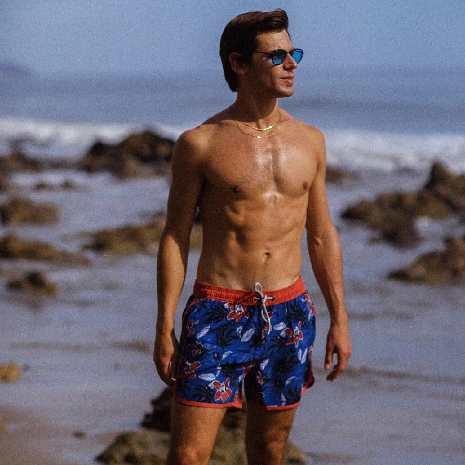 DreamScape Night Elf Flower Swim Trunks sold by maamgic product image thumbnail 2