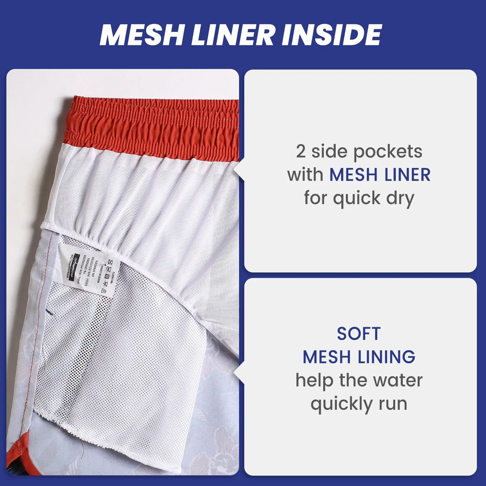 DreamScape Night Elf Flower Swim Trunks sold by maamgic product image thumbnail 5