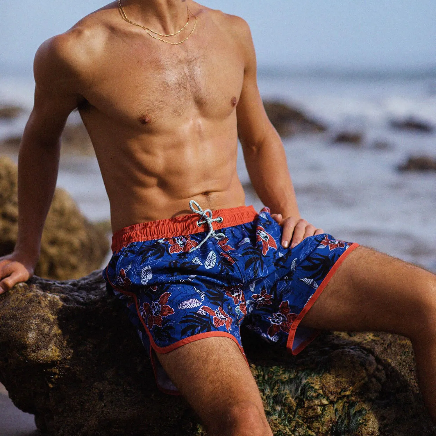 DreamScape Night Elf Flower Swim Trunks sold by maamgic product image thumbnail 3