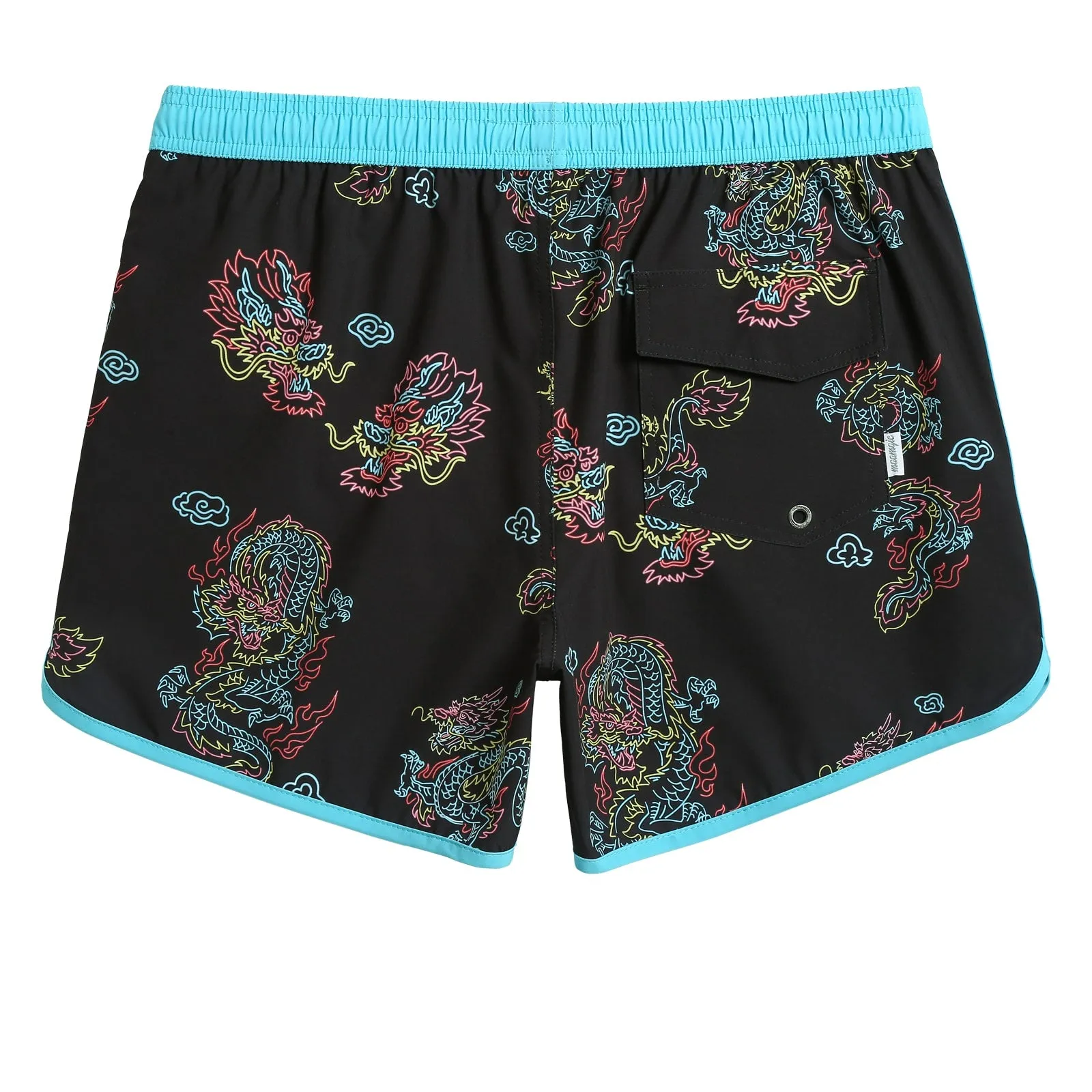 Lucky Fauna II Neon Dragon Swim Trunks sold by maamgic product image thumbnail 5