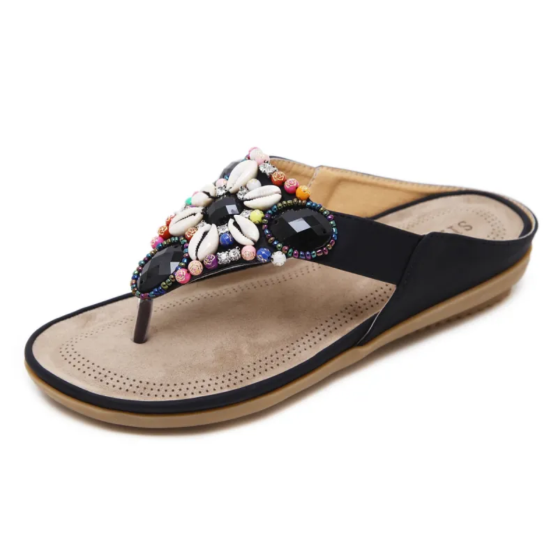 Bohemia Flip Flops sold by superladystar