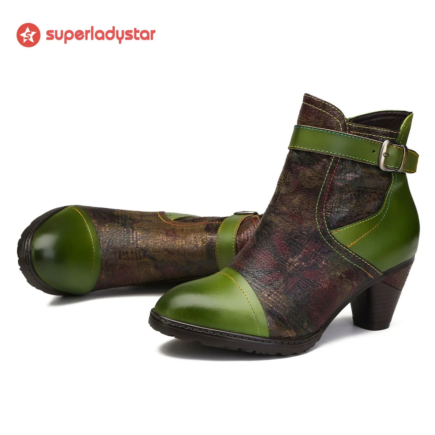 Hand-painted Soft Comfy Ankle Boots sold by superladystar product image thumbnail 5