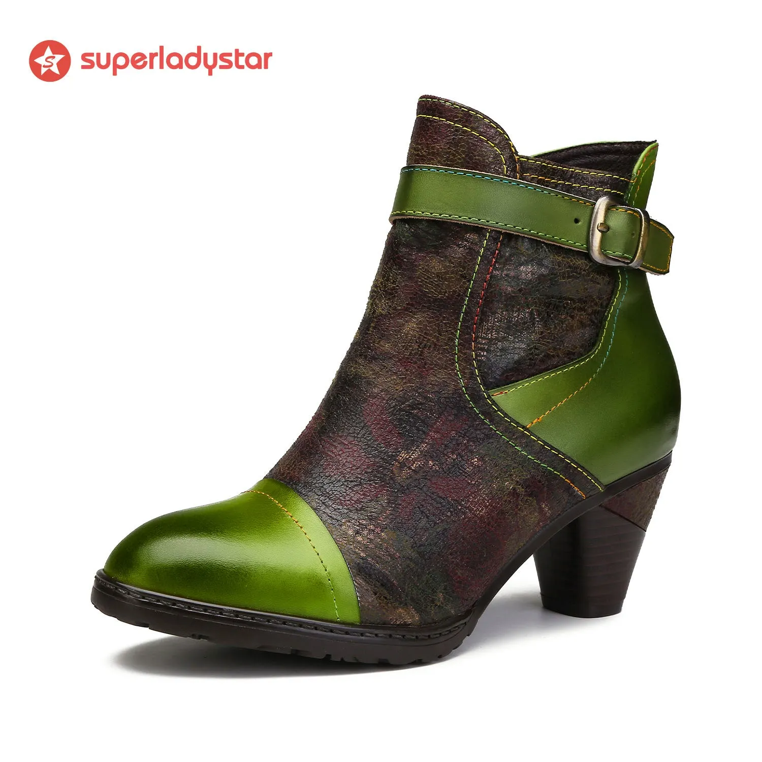 Hand-painted Soft Comfy Ankle Boots sold by superladystar product image thumbnail 2