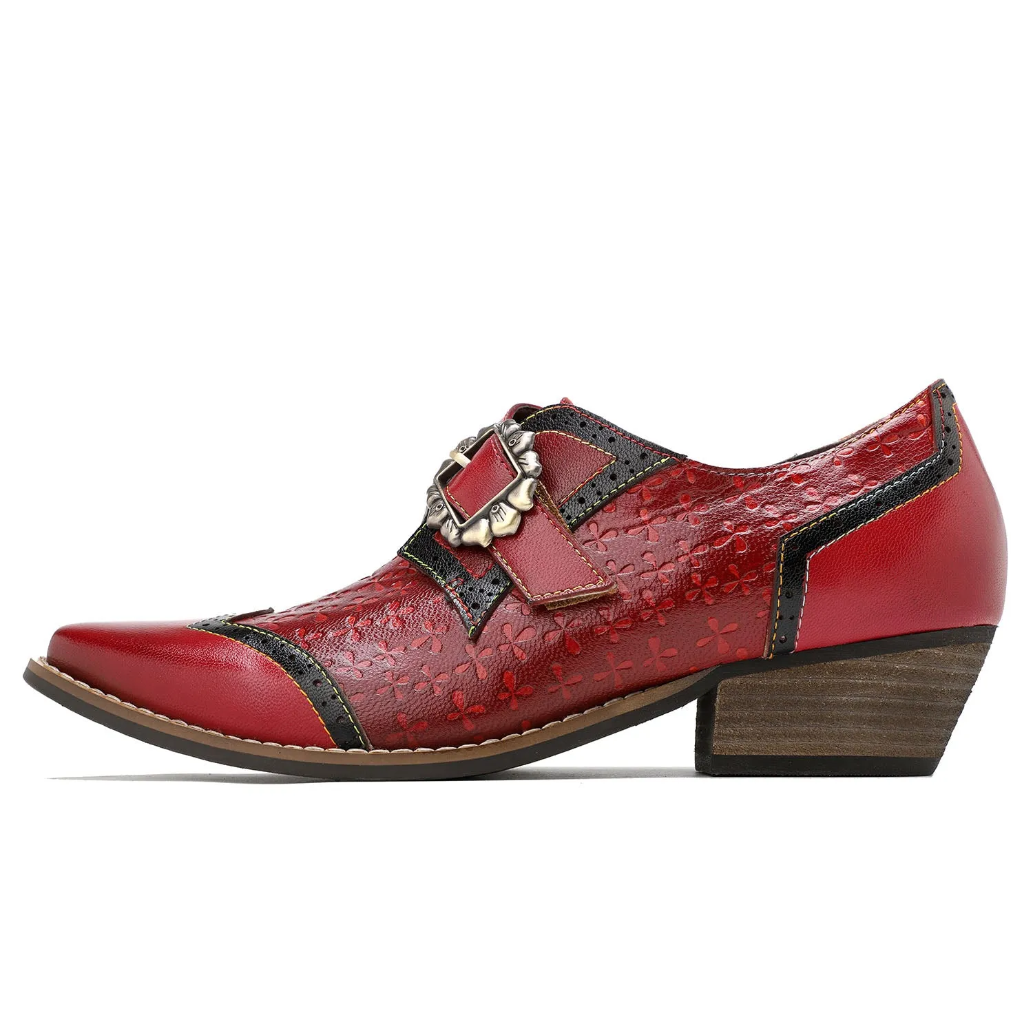 Brock Low-heel Leather Shoes sold by superladystar product image thumbnail 5