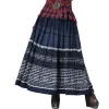 Embroidered Striped Patchwork Skirt sold by superladystar