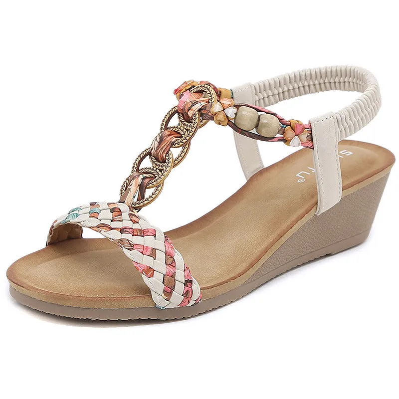 Seaside Metal Rhinestone Flats sold by superladystar