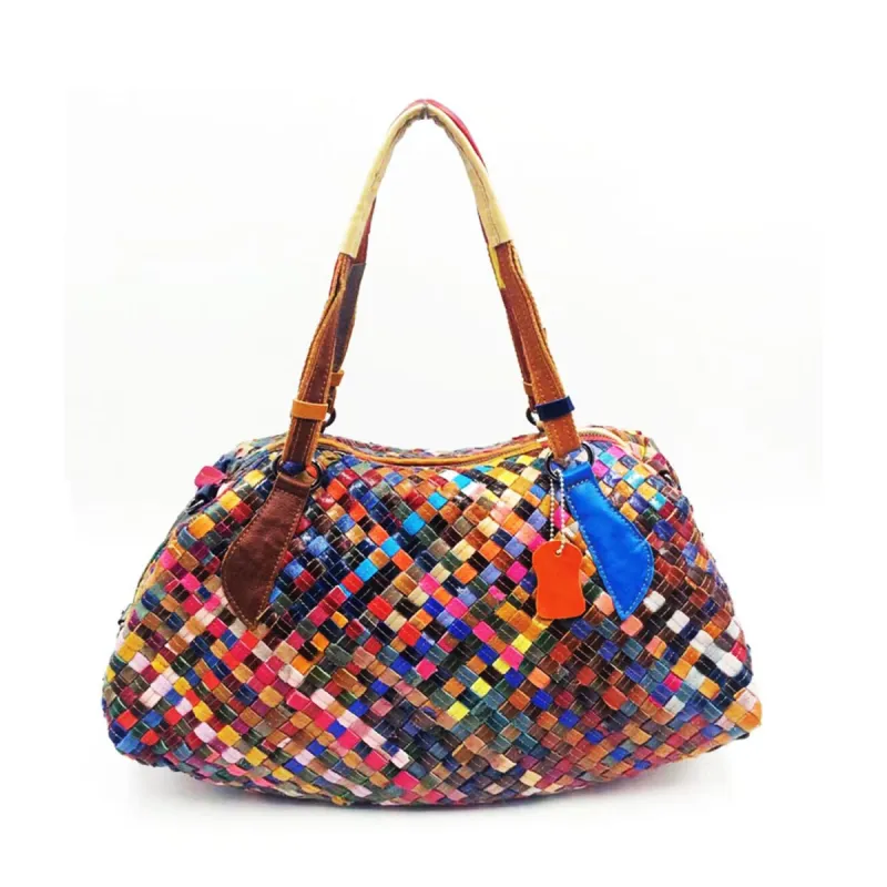 Vintage Floral Color Matching Fashion Handbag sold by superladystar