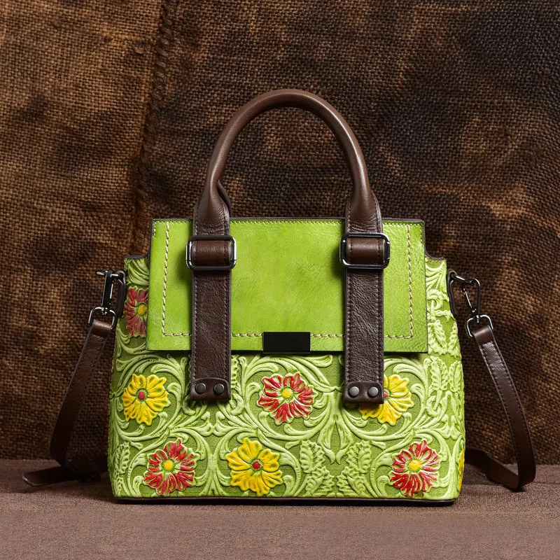 Classy Retro Floral Handstitched Crossbody sold by superladystar product image thumbnail 2