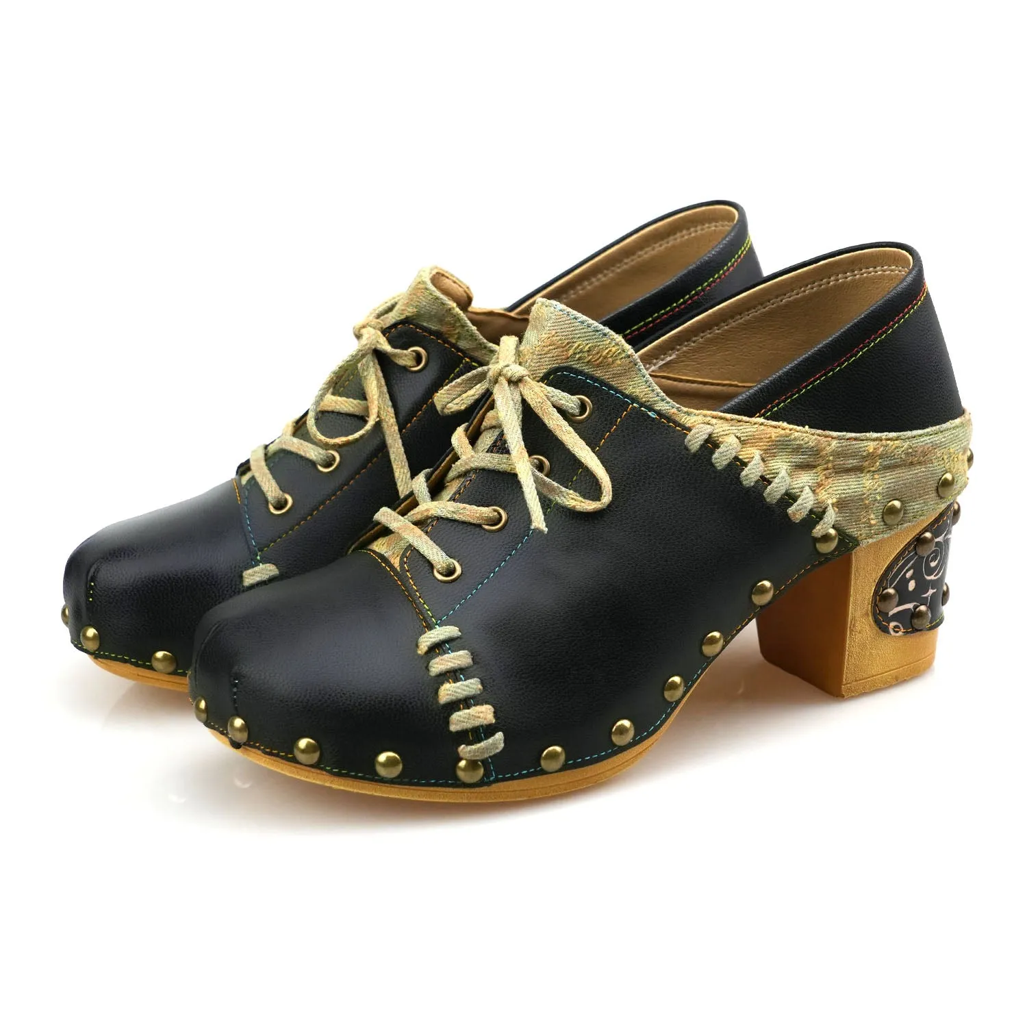 Vintage Handmade Round Toe Pumps sold by superladystar product image thumbnail 4