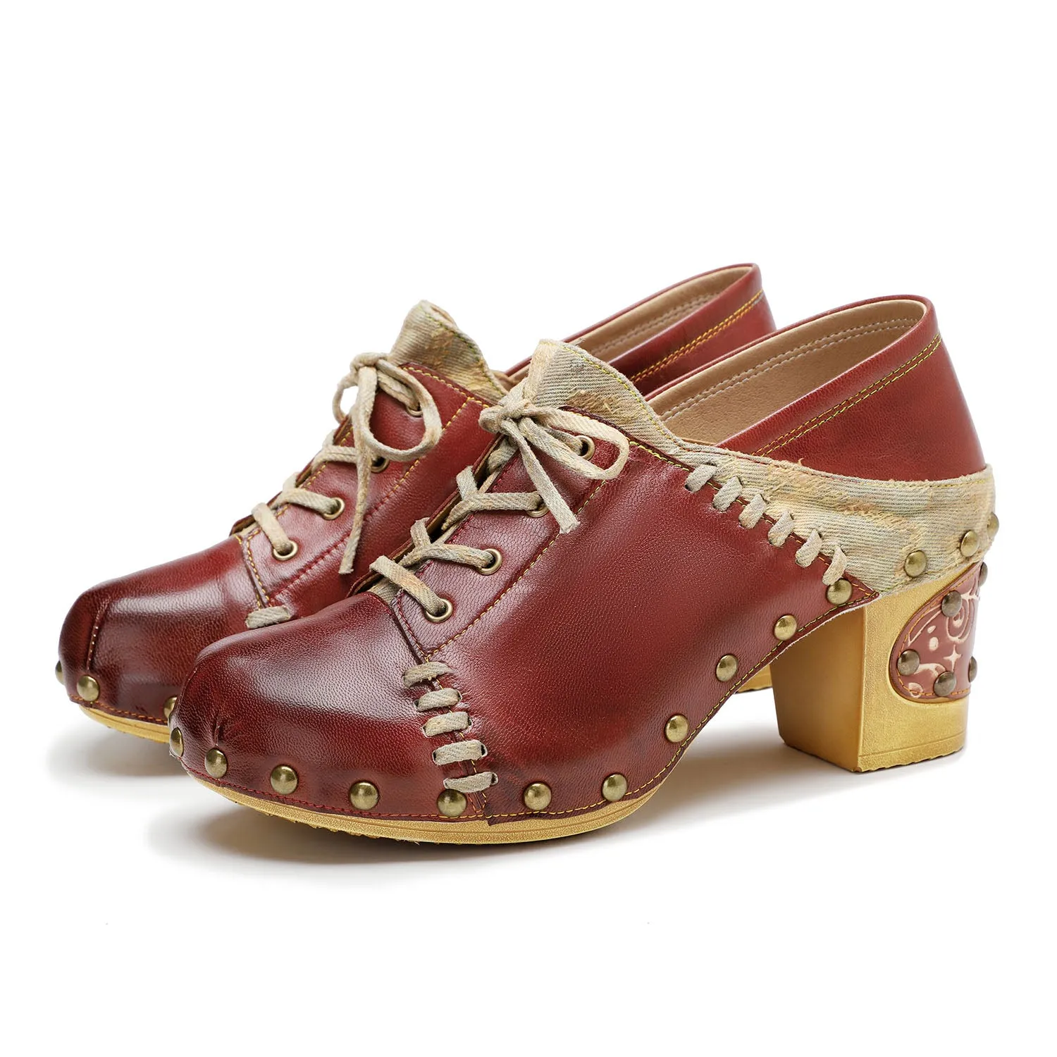 Vintage Handmade Round Toe Pumps sold by superladystar product image thumbnail 2