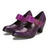 Hand-Painted Artisan Elegant  Pumps sold by superladystar