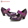 Hand-Painted Artisan Elegant  Pumps sold by superladystar