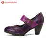 Hand-Painted Artisan Elegant  Pumps sold by superladystar