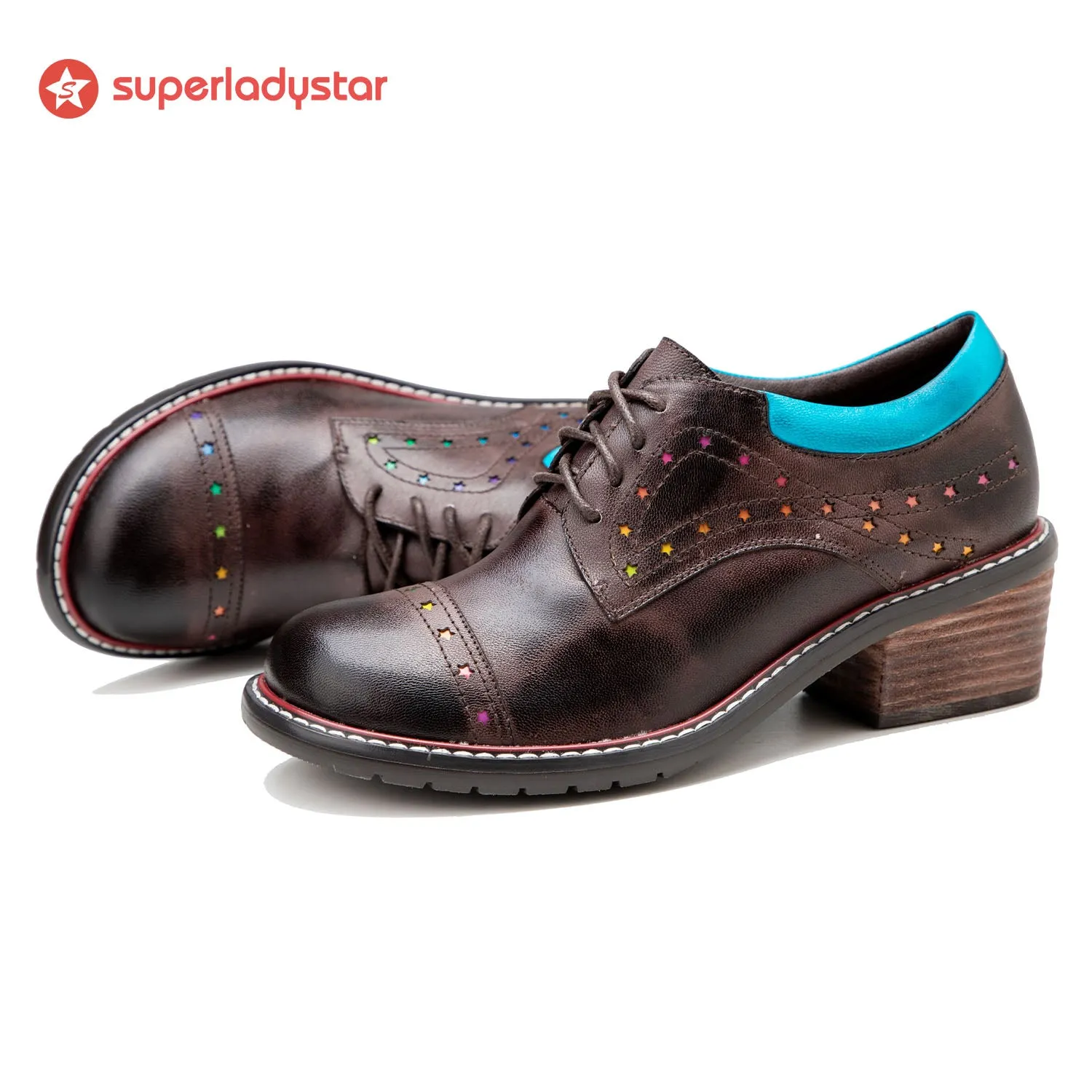 Vintage Handmade Leather Fashion Shoes sold by superladystar product image thumbnail 5