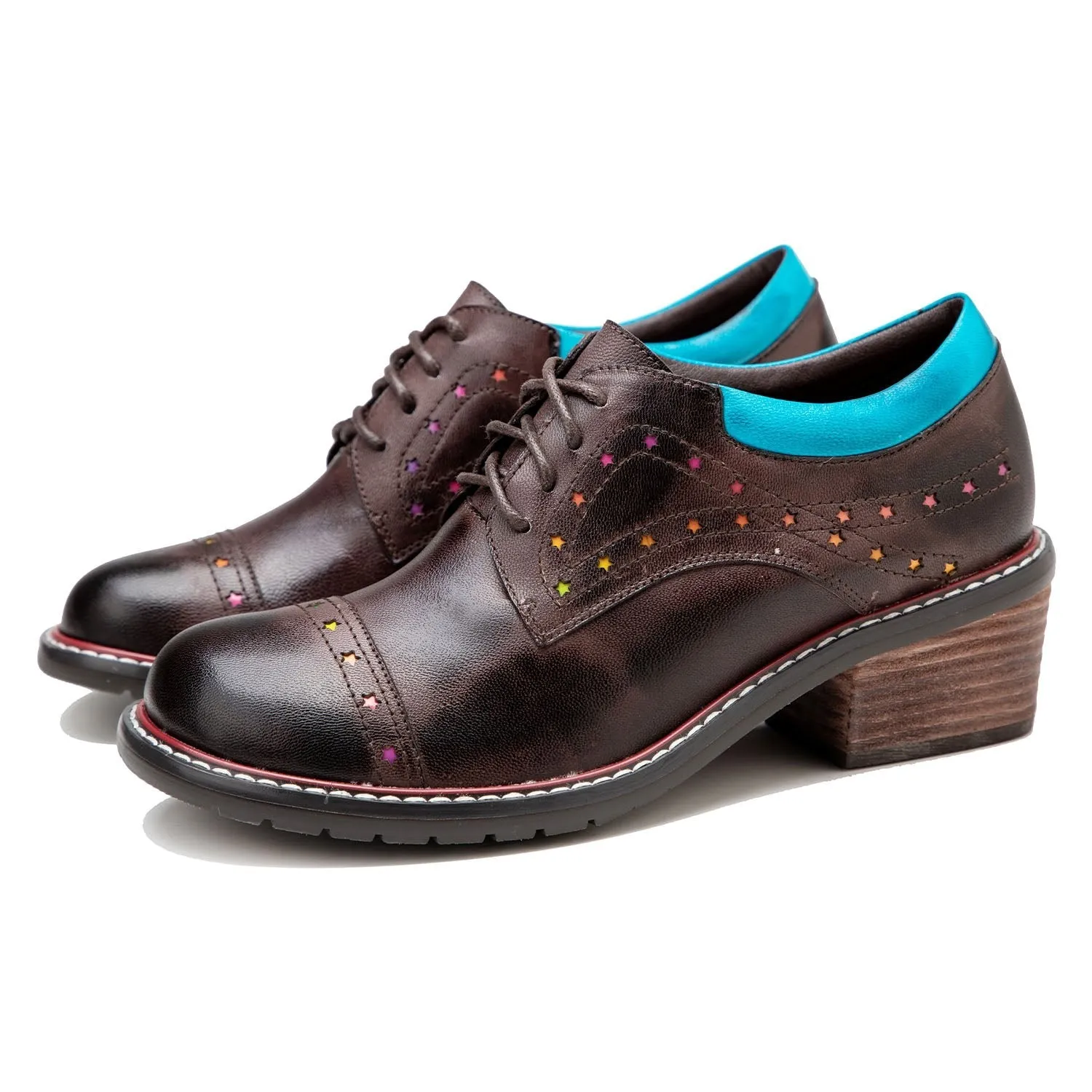 Vintage Handmade Leather Fashion Shoes sold by superladystar