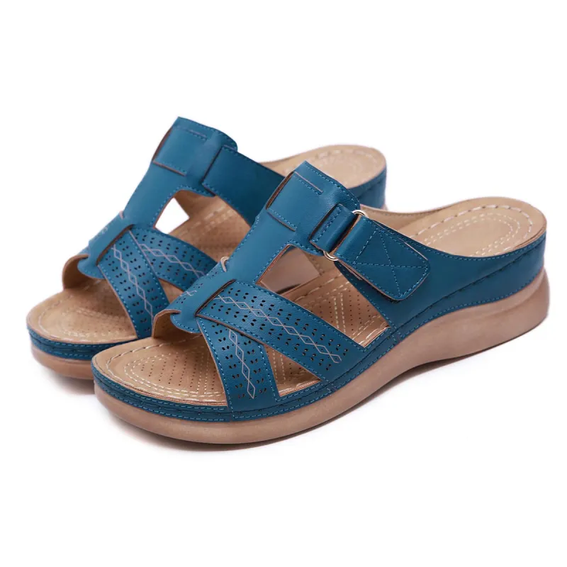Open Toe Casual Comfy Sandals sold by superladystar