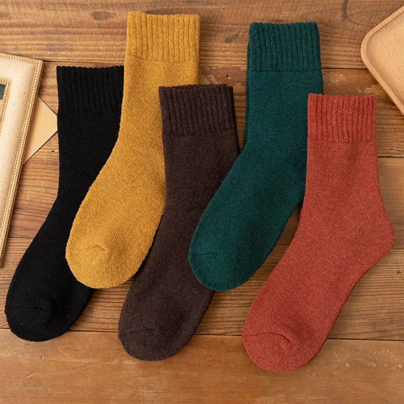 Winter Casual Thick Warmth Adult Socks sold by superladystar